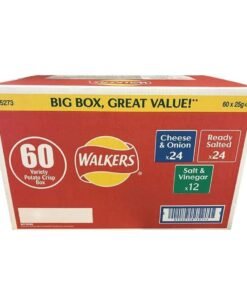 ウォーカーズ クリスプ マルチパック ミックスフレーバー バラエティボックス 60 x 25g セレクションボックス