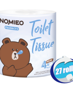 Nomieo Toilet Paper 27 Rolls 4plys Ultra Soft Toilet Tissue